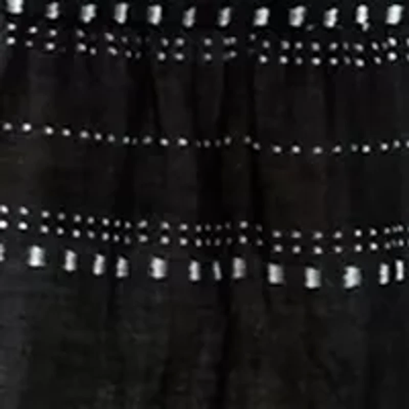 Petite Printed Gauze Mini Dress