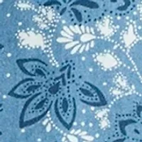 Plus Printed Peasant Top