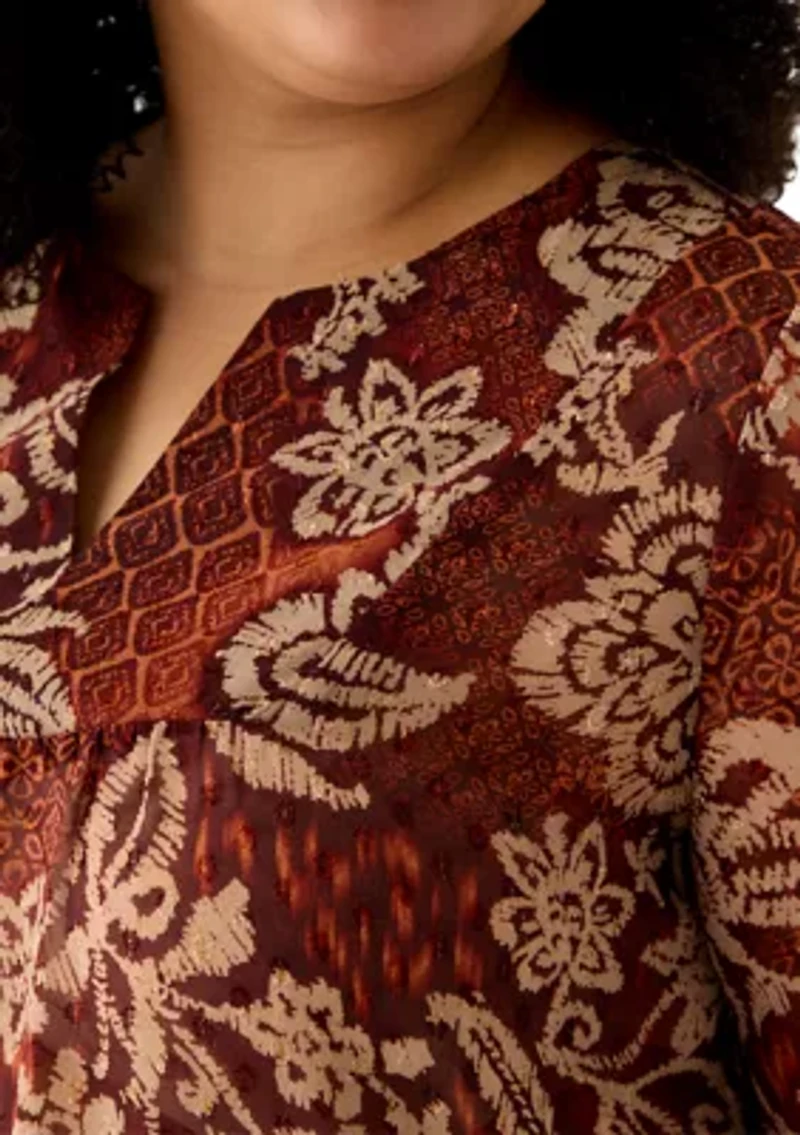 Women's Printed Woven Blouse