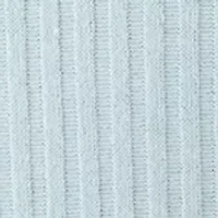 Plus Crew Neck Hatchi Ribbed Knit Top