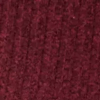 Plus Crew Neck Hatchi Ribbed Knit Top