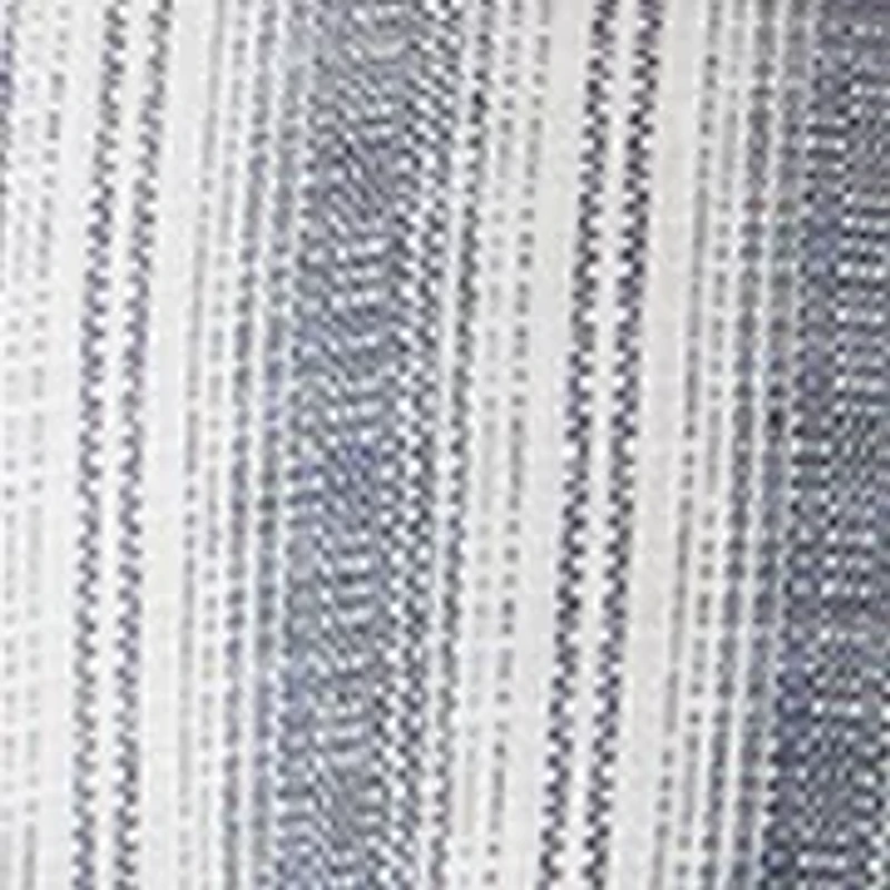 Plus Striped Camp Shirt