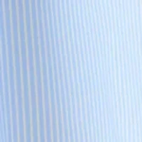 Plus Sleeveless Knit-Woven Striped Midi Dress