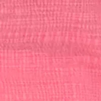 Plus Knit Gauze Split Neck