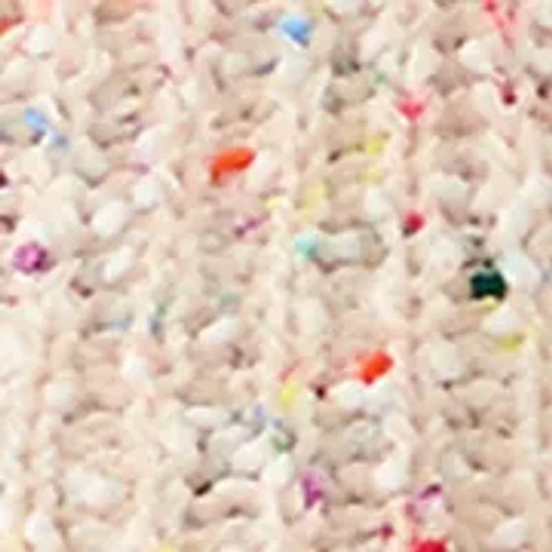 Plus Confetti Chenille Crew Neck Sweater