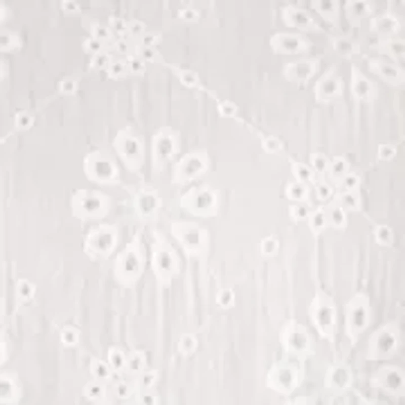 Plus Sleeveless Eyelet Midi Dress