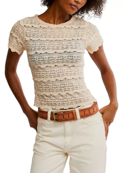 Angelica Lace Tee