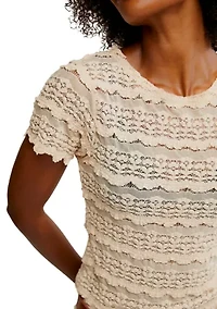 Angelica Lace Tee