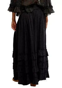 FP One Brynn Printed Maxi Skirt