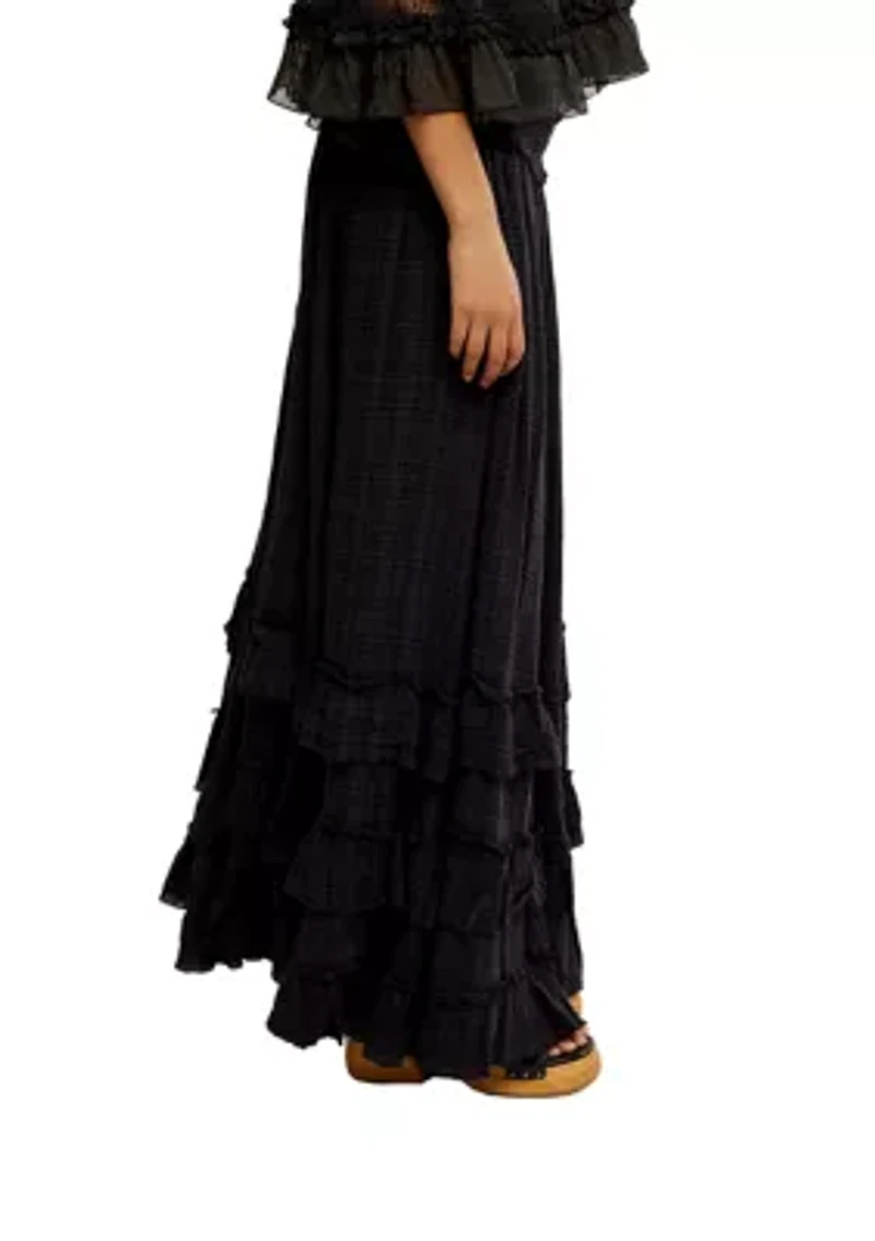 FP One Brynn Printed Maxi Skirt
