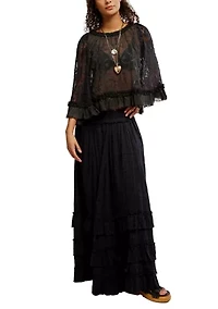 FP One Brynn Printed Maxi Skirt