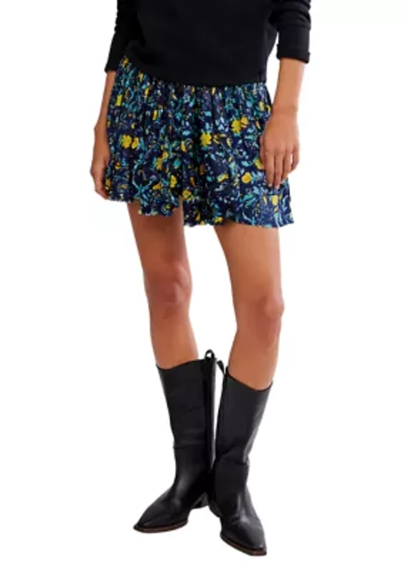 FP One Third Charm Printed Mini Skirt