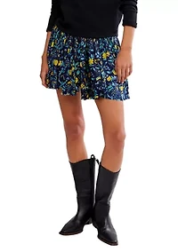 FP One Third Charm Printed Mini Skirt