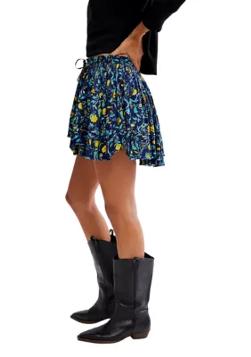 FP One Third Charm Printed Mini Skirt