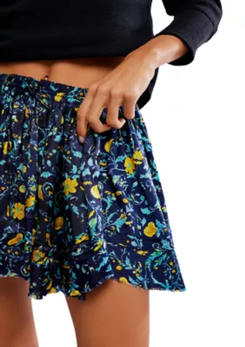 FP One Third Charm Printed Mini Skirt