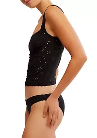 Full Bloom Eyelet Cami
