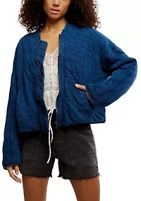 Rose Zip-Up Sweatshirt