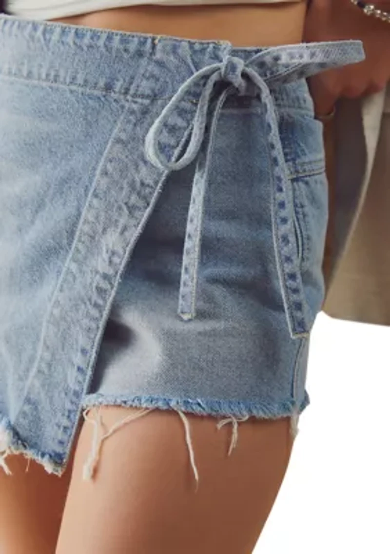 We The Free Emmy Denim Skort