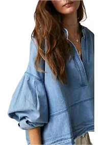 Jude Denim Pullover