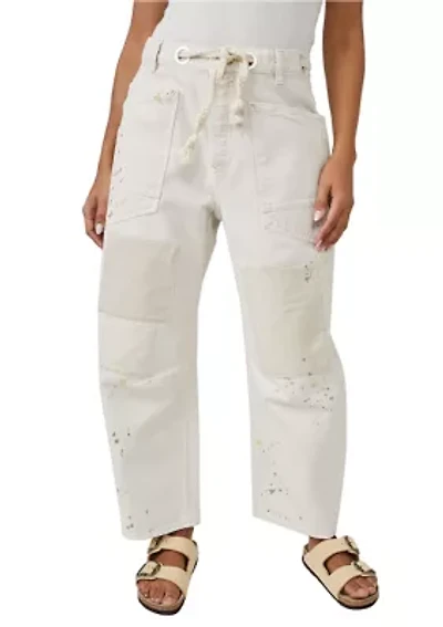 We The Free Moxie Pull-On Barrel Jeans
