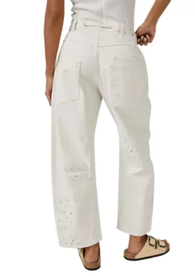 We The Free Moxie Pull-On Barrel Jeans