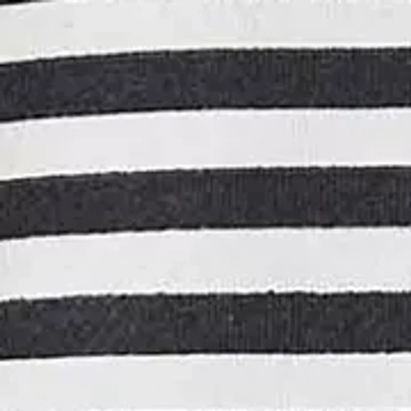 Classic Striped Oversized Crewneck