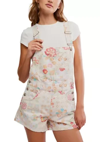 We The Free Ziggy Printed Shortalls