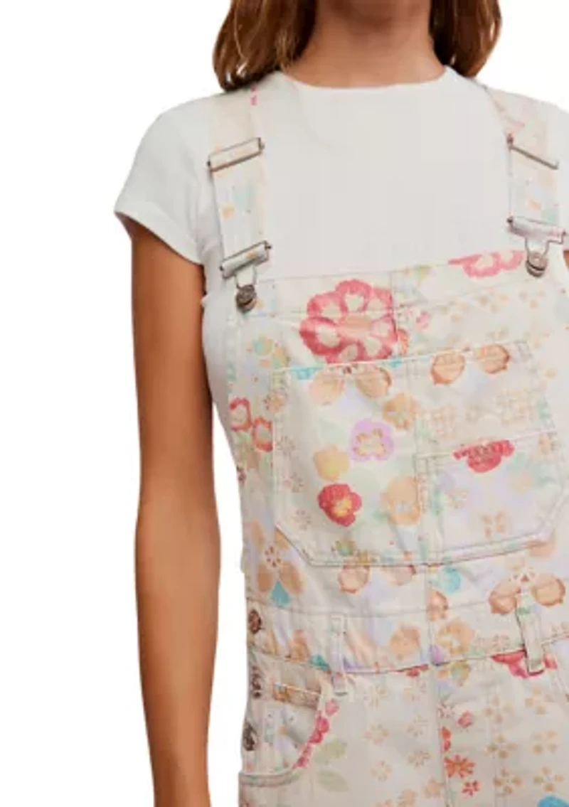 We The Free Ziggy Printed Shortalls