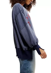 We The Free Graphic Camden Pullover Sweatshirt