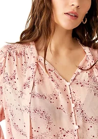 Stars Align Printed Top