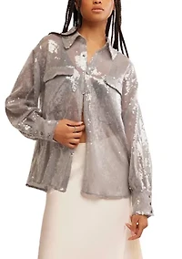 Disco Margarita Button Down Shirt