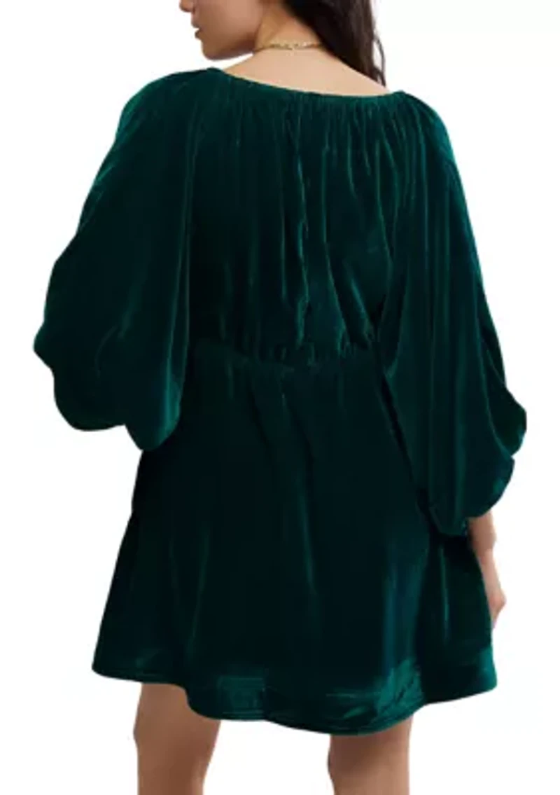 Portia Velvet Mini Dress