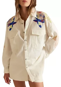 We The Free Take Flight Embroidered Shirt