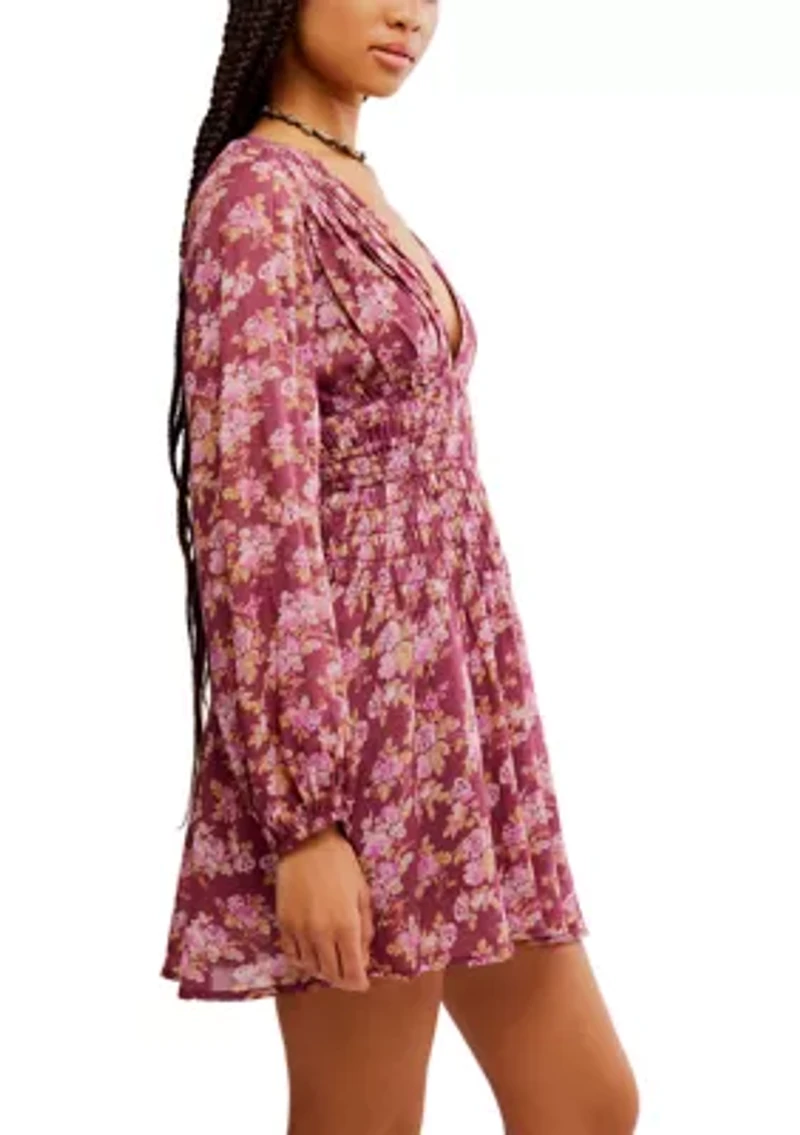 Keep You Mine Printed Mini Dress