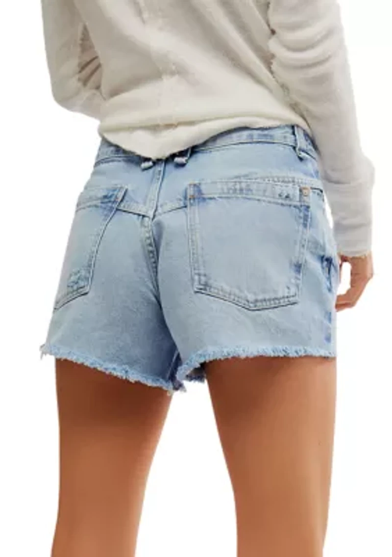 We the Free Now or Never Denim Shorts