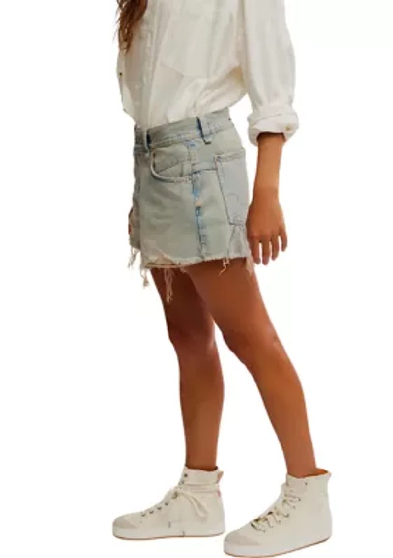 We the Free Now or Never Denim Shorts