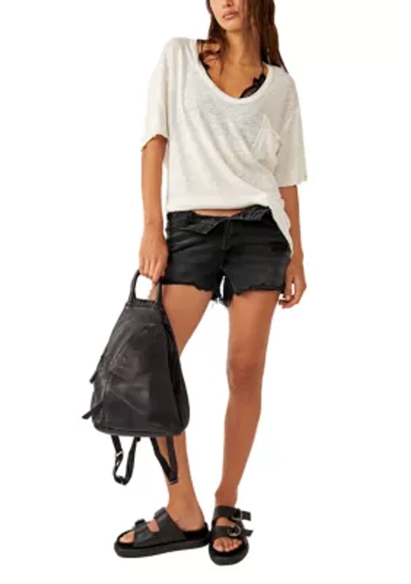 We the Free Now or Never Denim Shorts