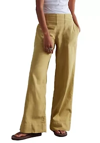 Breezy Denim Wide Leg Pants