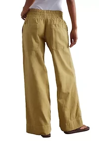 Breezy Denim Wide Leg Pants