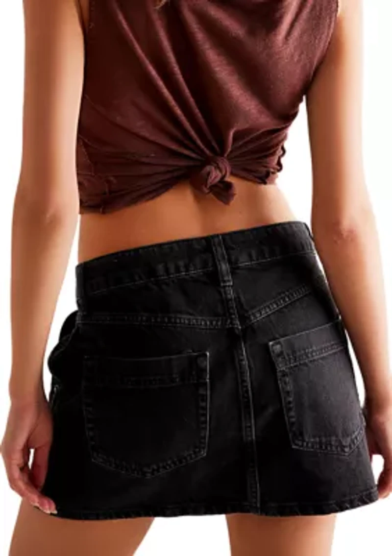 We The Free Wynne Denim Skirt