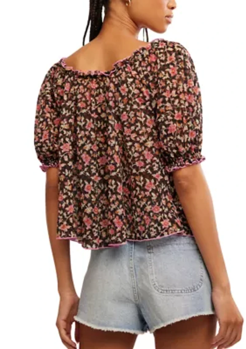Astra Floral Printed Top