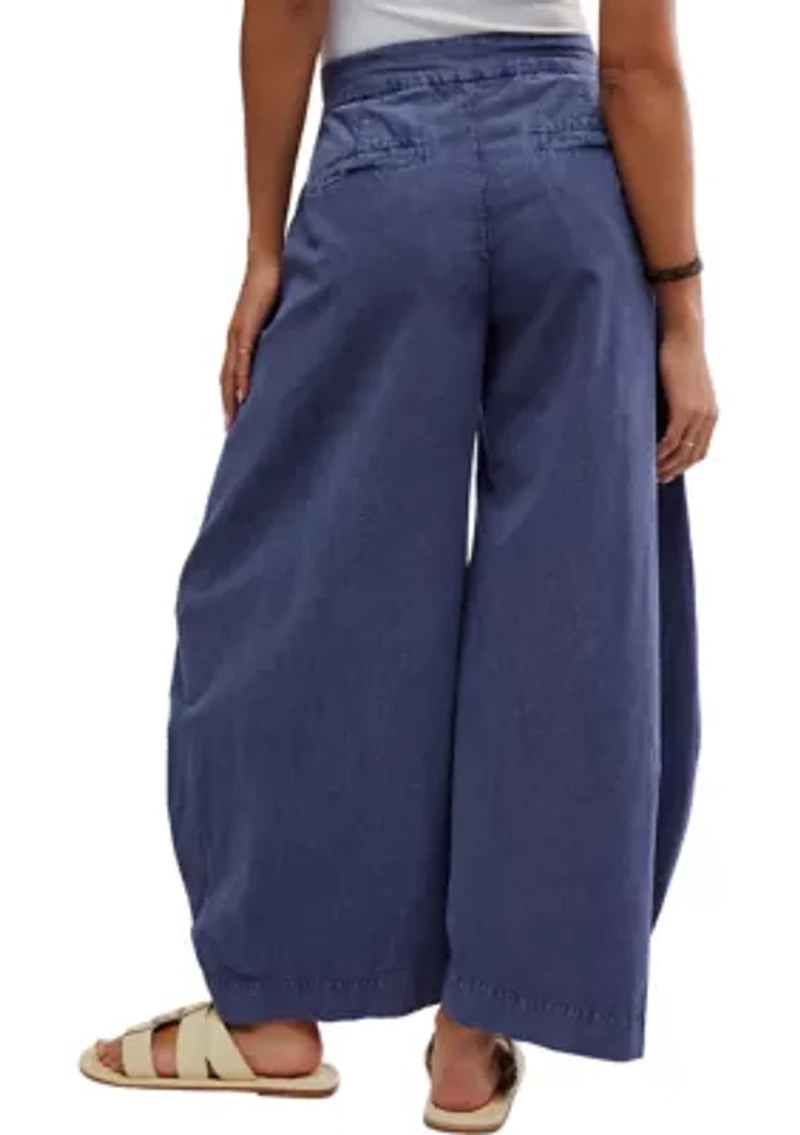 Tegan Washed Barrel Trousers