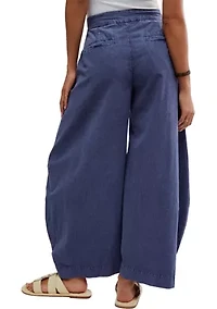 Tegan Washed Barrel Trousers