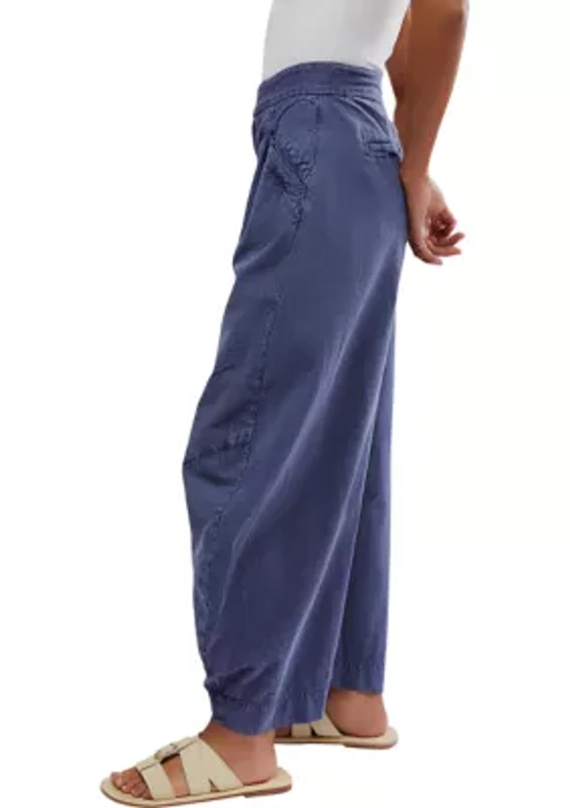 Tegan Washed Barrel Trousers