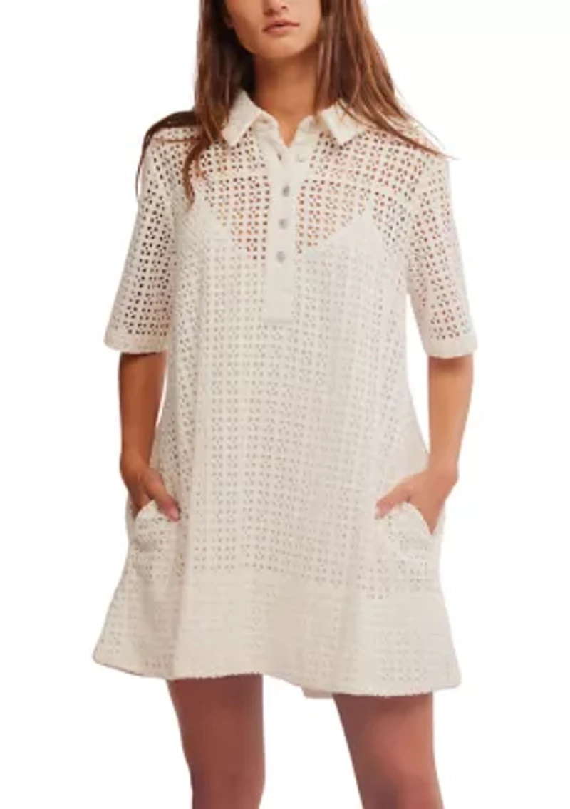 Remino Eyelet Minidress