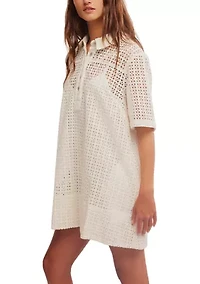 Remino Eyelet Minidress