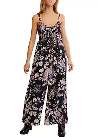 Melrose Smocked Wide Leg Jumpsuit