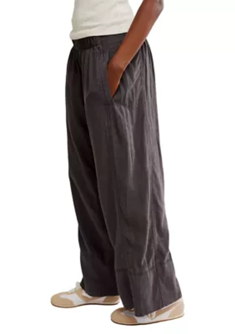 Day's End Linen Pull-On Pants