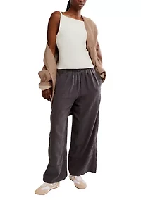 Day's End Linen Pull-On Pants