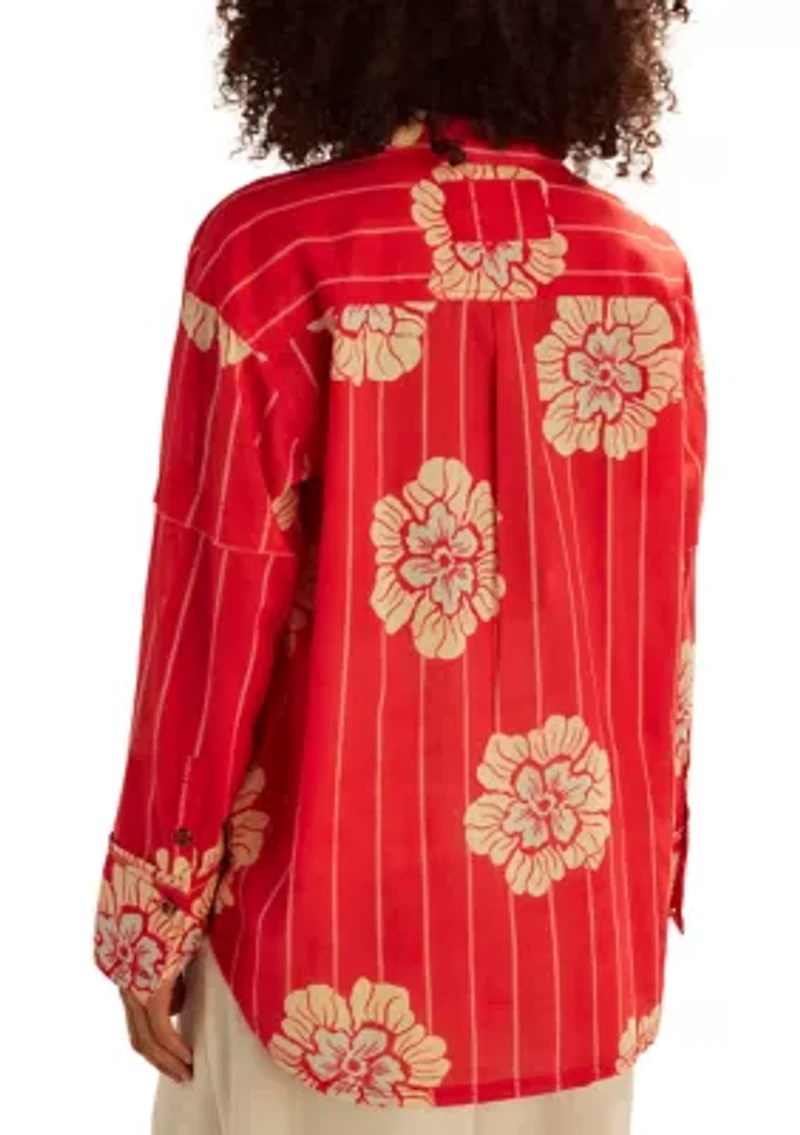 We The Free Flower Shirt